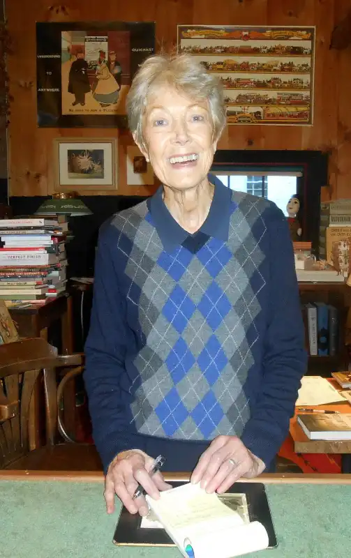 Mary Hill original owner of the book shop